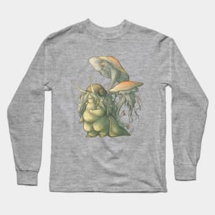 Snail and Mushroom Changelings Long Sleeve T-Shirt